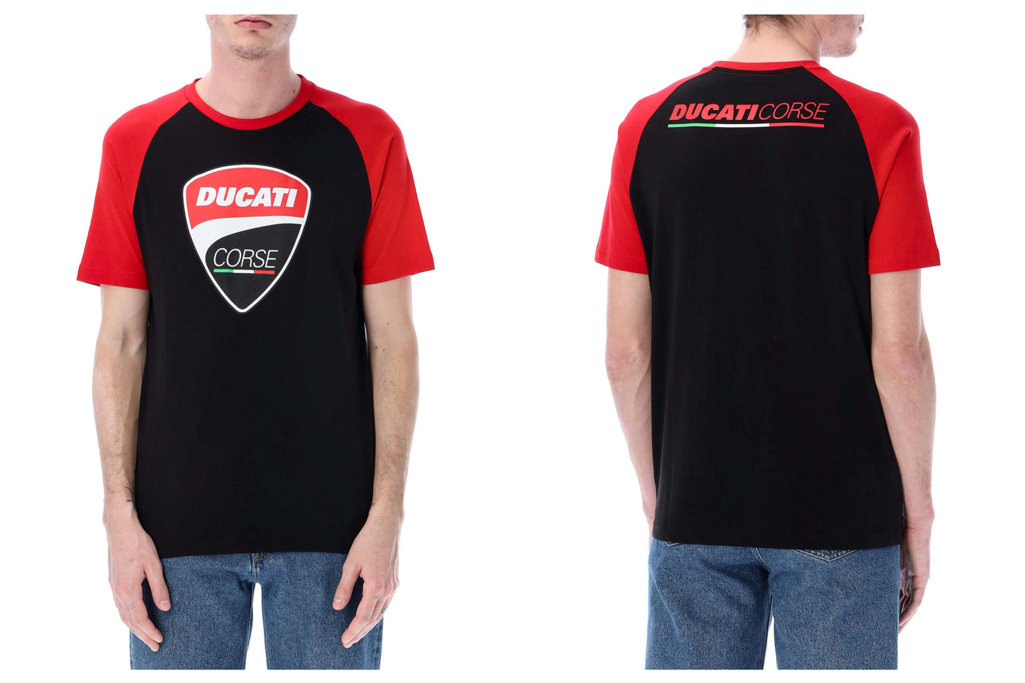 DUCATI CORSE TEAM - SHIELD LOGO - T-SHIRT