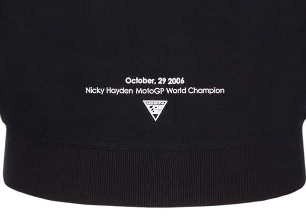 NICKY HAYDEN - 69 - BLACK HOODIE