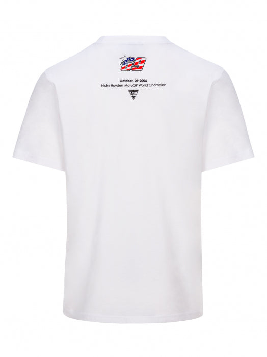 NICKY HAYDEN - 69 - WHITE T-SHIRT
