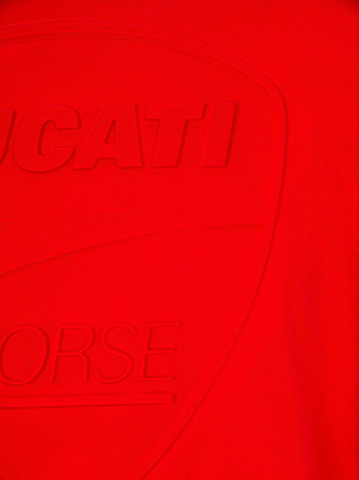 DUCATI CORSE TEAM - RED TONAL LOGO T-SHIRT