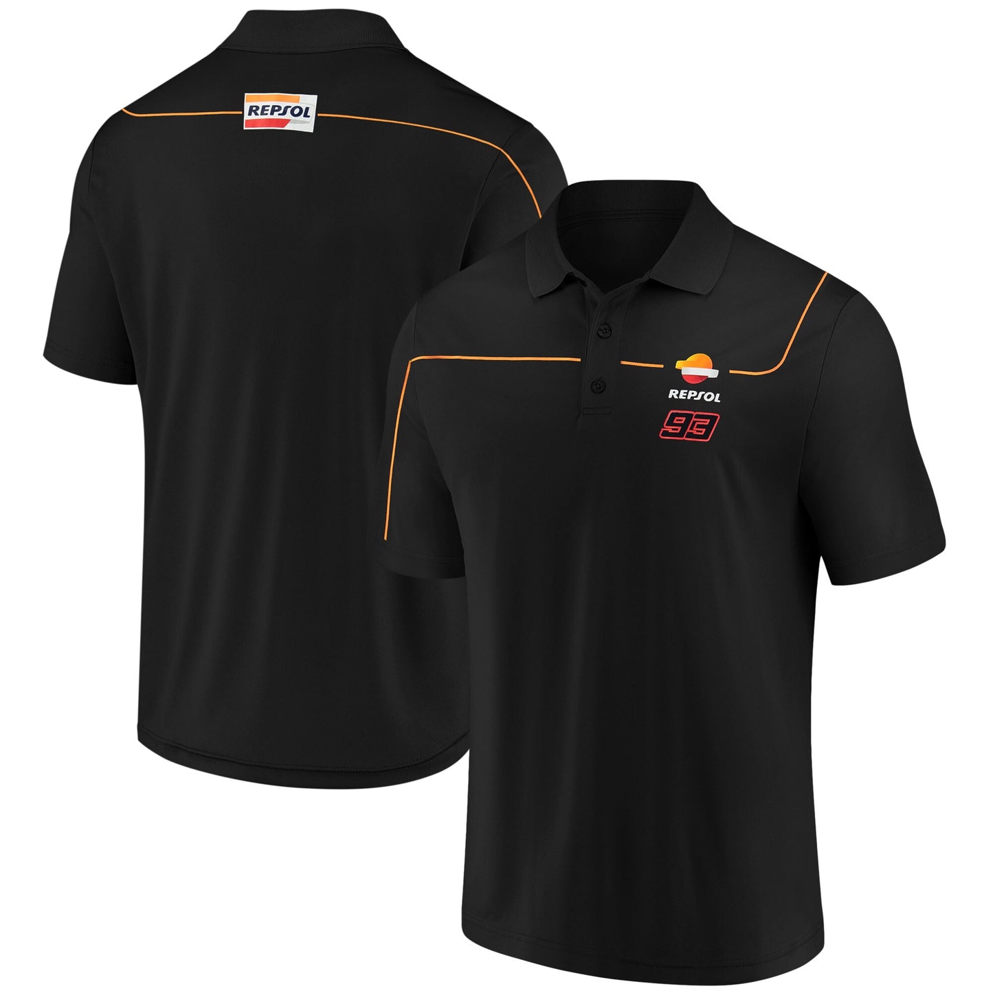 Polo Dual man Marc Marquez Repsol Honda - Logos