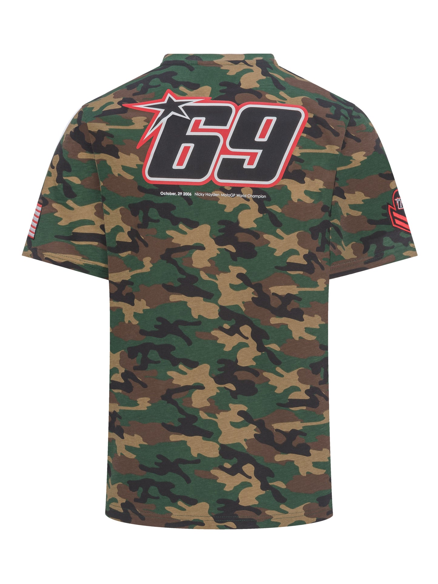 NICKY HAYDEN - CAMOUFLAGE - T-SHIRT