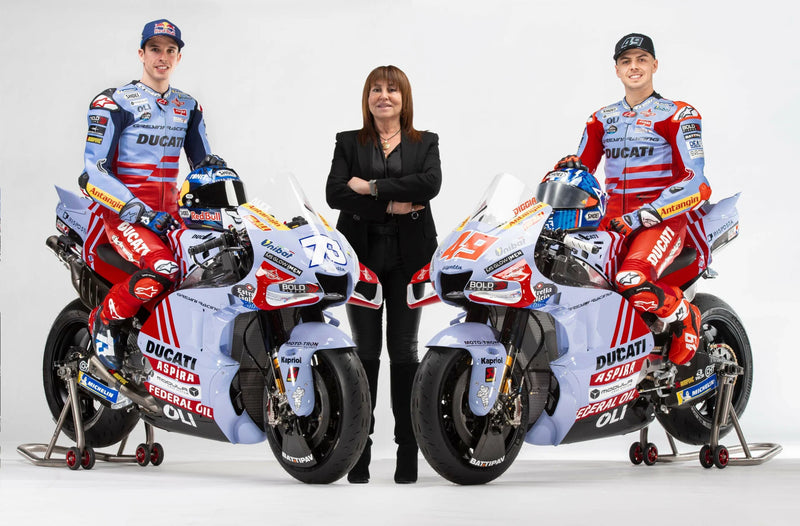 Gresini Racing unveils new livery for 2023 MotoGP season with Marquez and Bastianini as riders. - Virtus 70 Motoworks 