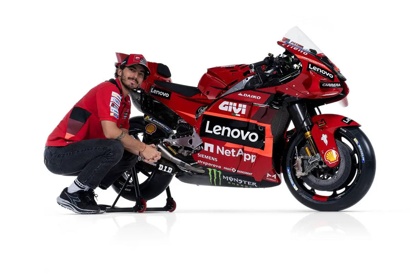 Francesco Bagnaia, the MotoGP world champion, aims to overcome the top curse in 2023. - Virtus 70 Motoworks 