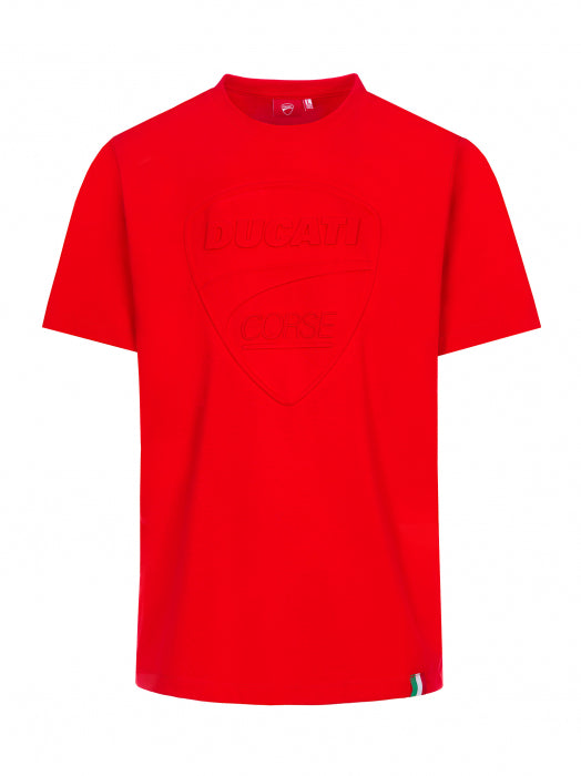 DUCATI CORSE TEAM RED TONAL LOGO T-SHIRT