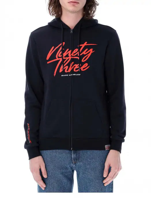 Zip hoodie men's Marc Marquez - Ninetythree