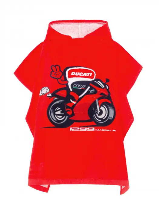 Poncho towel Ducati Corse - Kid
