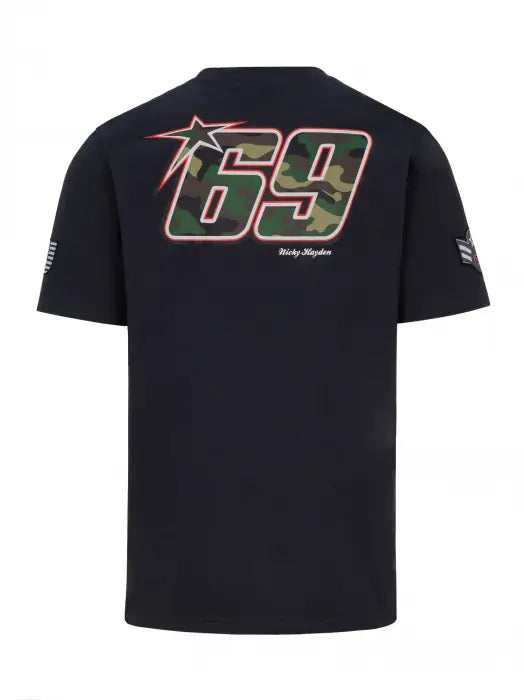 T-shirt Nicky Hayden - Camo logo